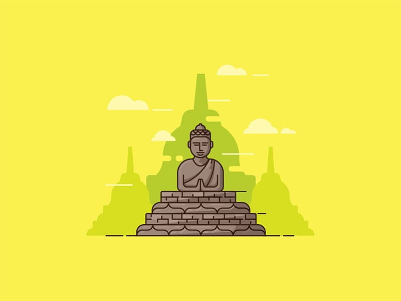 kerajaan hindu budha di indonesia