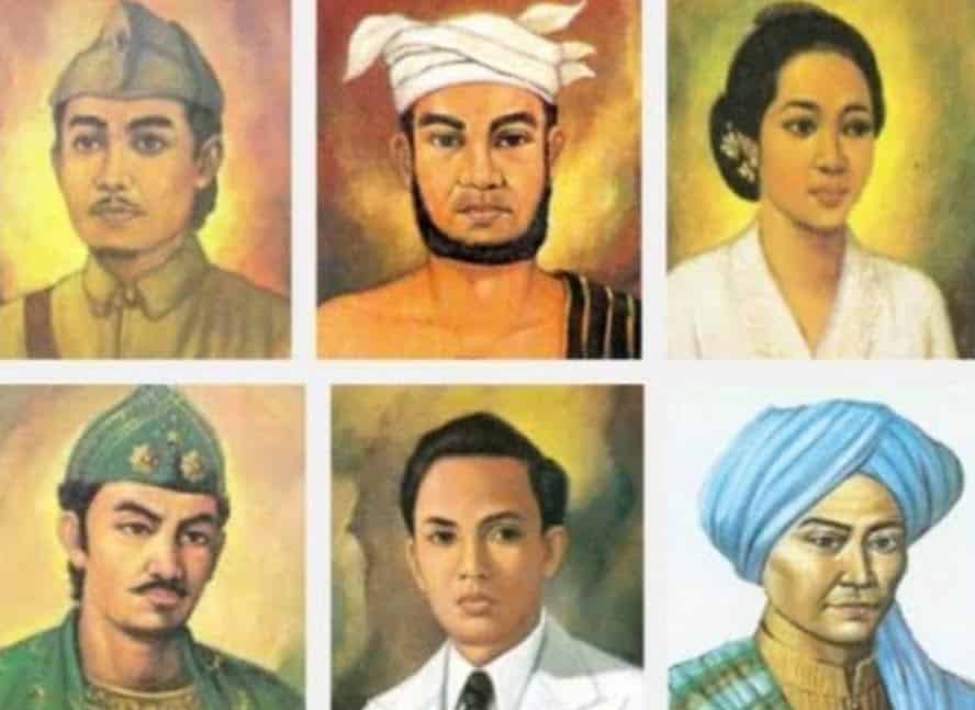gambar pahlawan nasional
